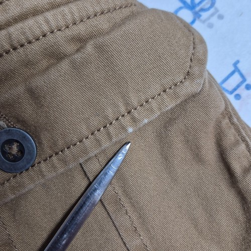 Men's IRON CO. Cargo Shorts Size 34 (Caramel) - Picture 22 of 22