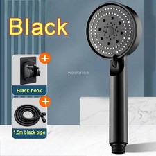 Bath High Pressure Shower Head 5 Mode Adjustable Handset Head Water Saving