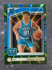 24-25 Panini Donruss - Rated Rookie Tidjane Salaun #229 Holo Green Laser Rookie