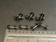 HO scale Model Trains Metal Pointed Wheels LOT OF 10 Unknown Brand Combine Ship