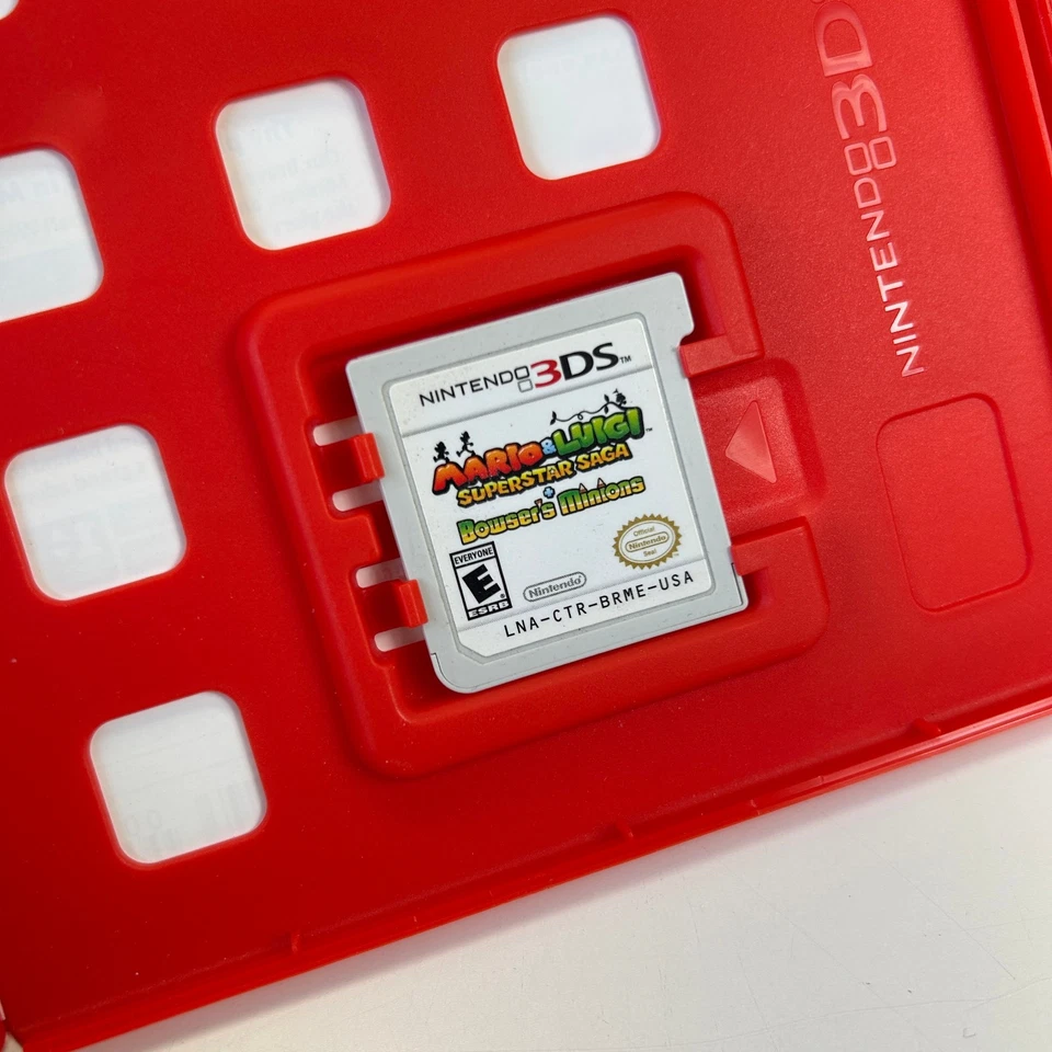 Mario & Luigi Superstar Saga + and Bowser’s Minions Nintendo 3DS Completo En Caja Original Foto 3 de 4