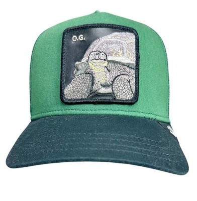 New With Tags GOORIN BROS The Farm OG Tortoise Trucker Hat Cap Forest One Size