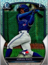 2023 Bowman Chrome #BCP-250 Adrian Pinto Prospects Mojo Refractor