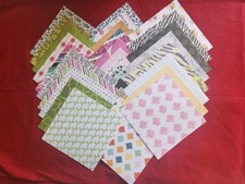 30-6"x6" Assorted Scrapbook Junk Journal Paper