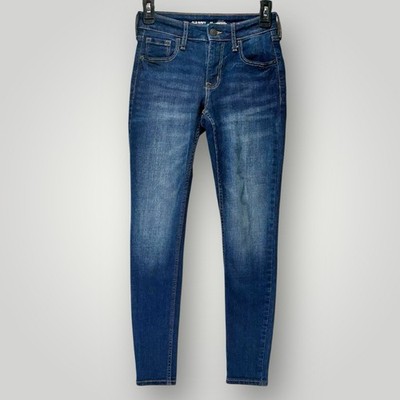 Old Navy Rockstar Super Skinny Jeans Womens Size 00 Mid-rise