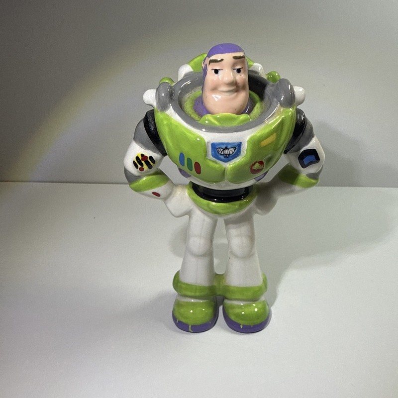 Vintage Buzz Light Year Porcelain Figurine Made In China