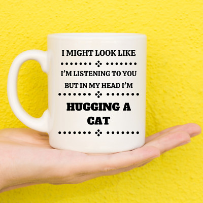 Tasse umarmende Katzen | Katzengeschenke | Geschenke für Katzenliebhaber | Geburtstagstasse