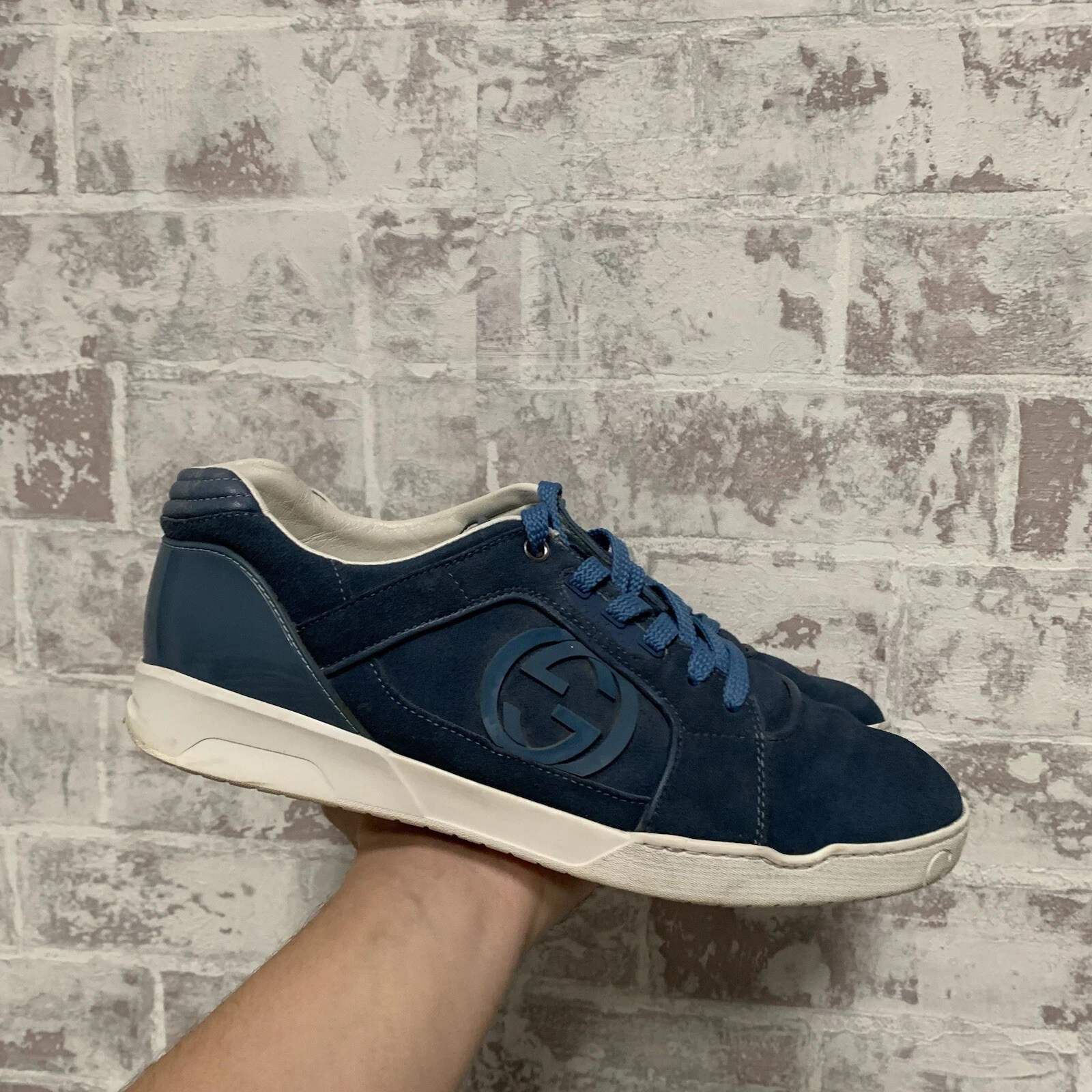 Baskets à lacets homme Gucci Sky en daim taille 8