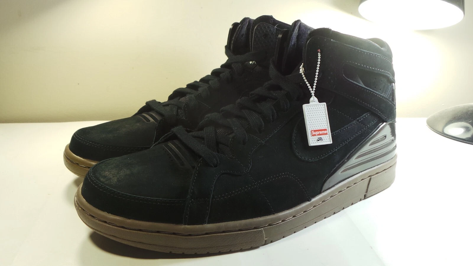 NIKE 2011 SUPREME SB ZOOM AIR 94 Hi 428927 005 NOIR 10 FORCE MAX DUNK 1 80
