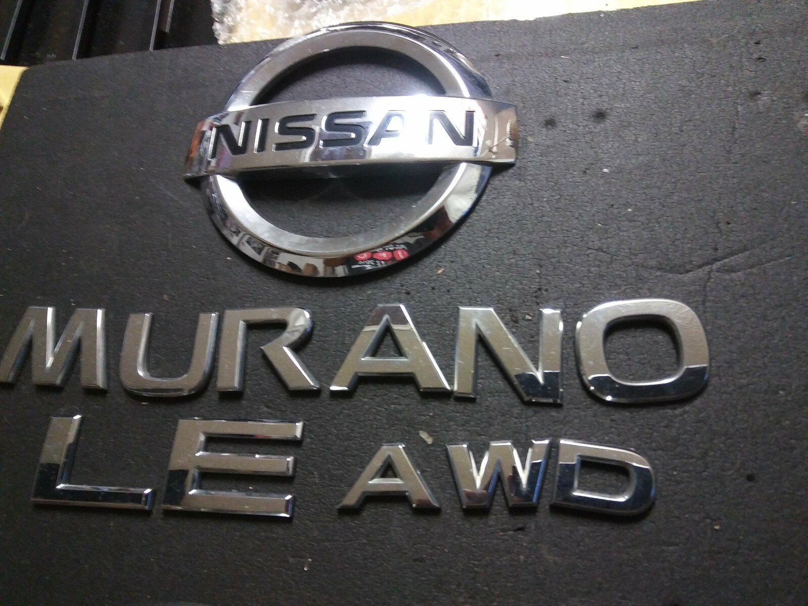 NISSAN MURANO LE AWD LETTERING 2003-2007 EMBLEMS WITH LOGO | eBay