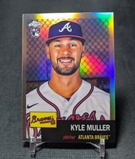 Kyle Muller Rookie RC Refractor 2022 Topps Chrome Platinum Anniversary Card #80