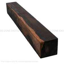 20 Pcs, Gaboon Ebony Turning Blank- 1-1/2x 1-1/2x 6  Square Wood- Free Shipping