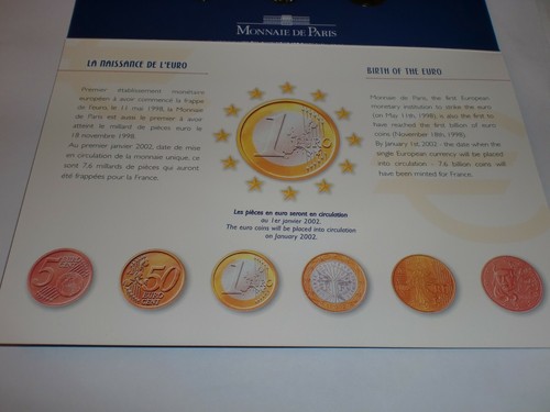 FRANCIA - Juego de monedas de 10 piezas Monnaie de Paris 2000 como nuevo con carpeta - RARO - Imagen 5 de 8
