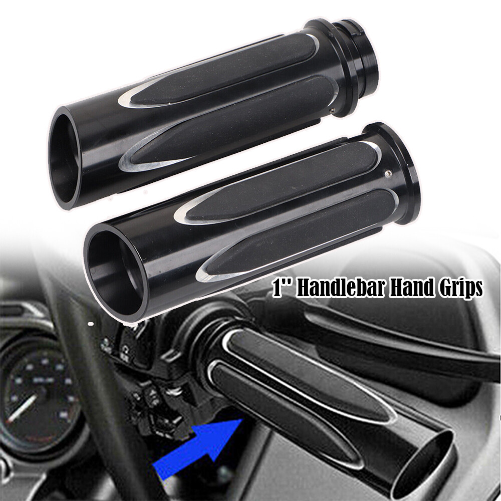 Tesoromotor Motorcycle 25mm Handlebar 1" Hand Grips Non-Slip - Foto 6