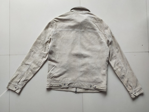 ALLSAINTS JAXEN SUEDE JACKET $ 458 FREE WORLDWIDE SHIPPING - Picture 2 of 8