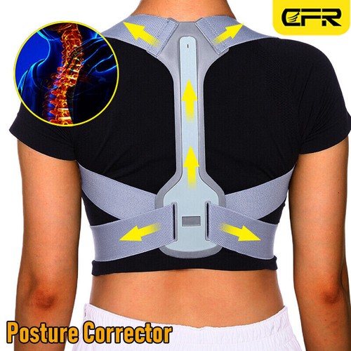 Verstellbarer Haltungskorrektor Schulterbandage Rückenstützgürtel Männer Frauen Schlüsselbein - Bild 1 von 13