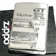 Zippo NISSAN SKYLINE GTR GT-R NISMO 1973 Small Metal Parts Etching Art Metal F/S