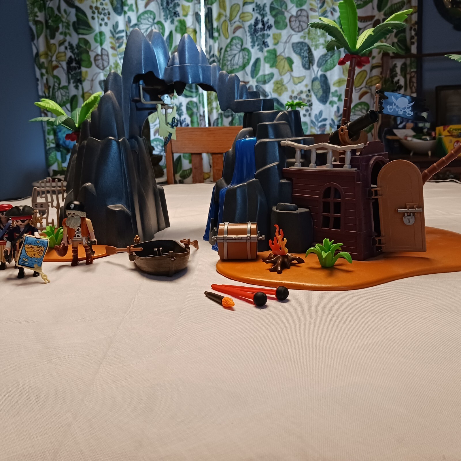 Playmobil Pirate Treasure Island 6679 90 Complete One Owner Pirate