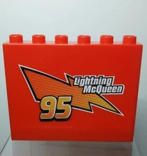 Mega Bloks Disney Cars Mack Truck Lightning McQueen Side Replacement Block Brick