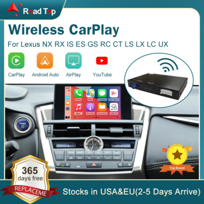 Wireless CarPlay Android Auto Für Lexus IS NX ES RX GS UX CT LX LC RC 2014-2020
