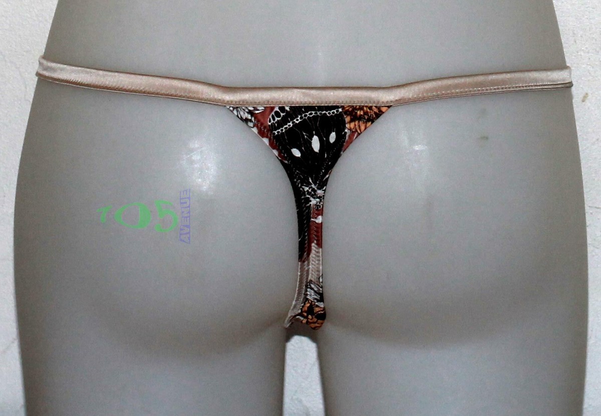 String Simone Pérèle Nina Taille FR 3 - Gris Violet, Polyamide, Neuf Avec étiquettes, Lingerie Fine