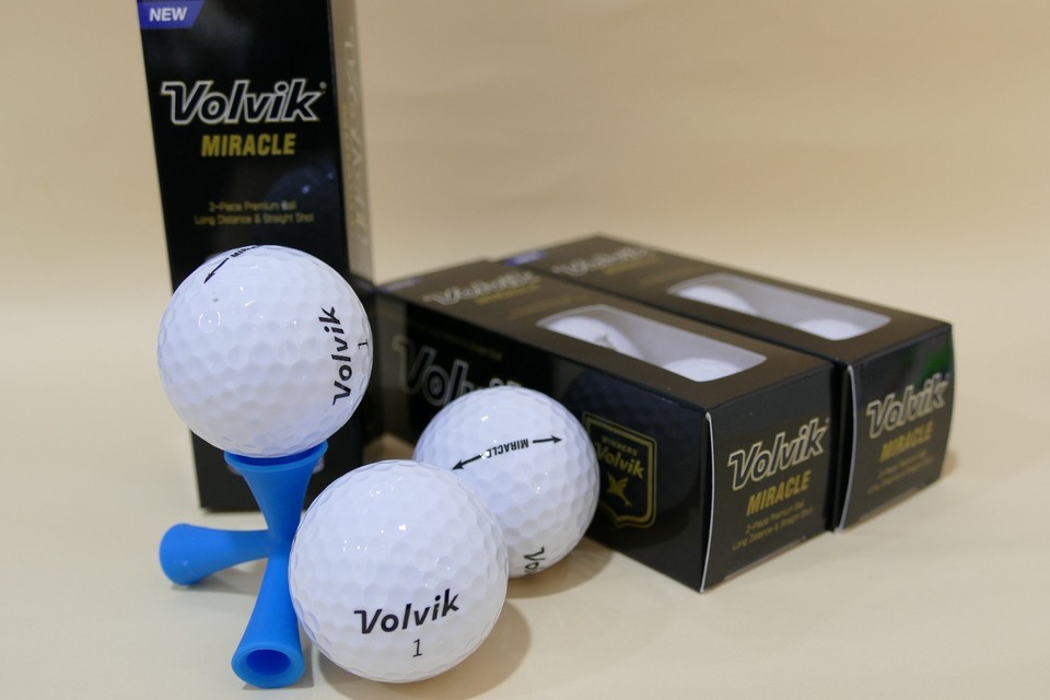 Volvik MIRACLE premium golf ball 2 piece White Color 1Dozen eBay