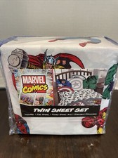 Marvel Comics Twin Sheet Set Brand New