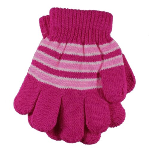 Lote al por mayor de 6 o 12 pares de guantes mágicos tejidos de invierno para niños - Imagen 20 de 75