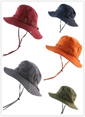 Unisex Fishing Sunscreen Bucket Hat 
