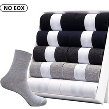 5-10 Pairs Men Women Unisex Cotton Athletic Sports Work Crew Solid Socks Lot