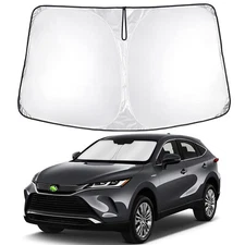 Custom Fit 2009-2016 Toyota Venza Car Windshield Sun Shade Foldable Window Cover