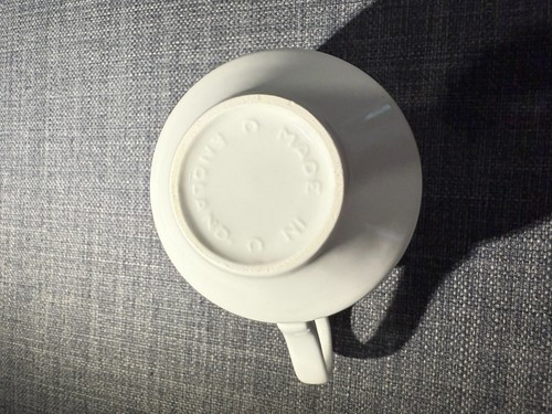 Antique Churchill Blue and White Tea Coffee Cups | Made in England | 5 available - Picture 13 of 22