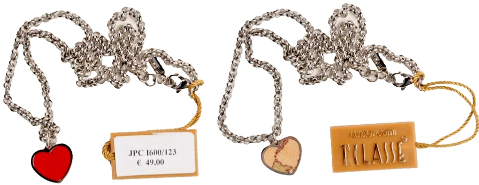 ALVIERO MARTINI PRIMA CLASSE Collana Donna Pendente CUORE ROSSO girocollo