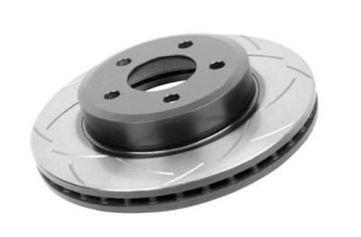 DBA Rear T3 Slotted 4000 Series Rotor Fits 13 Genesis Coupe Track Edition Rspec