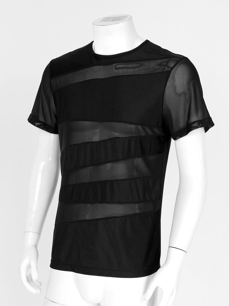 トップス Multiway Mesh Fabric Layered T-shirt Multiway Mesh Fabric Layered T-shirt/マルチウェイメッシュ