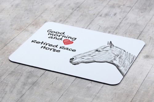 Gepensioneerde renpaard muismat met paard Art-Dog - Afbeelding 4 van 7