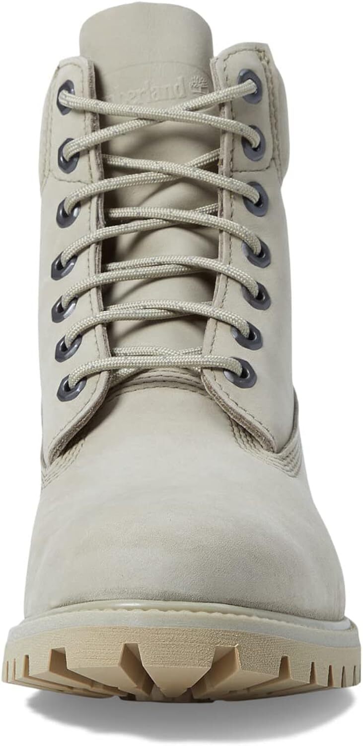 TIMBERLAND Premium 6 Inch Waterproof Boot light brown nubuck men  