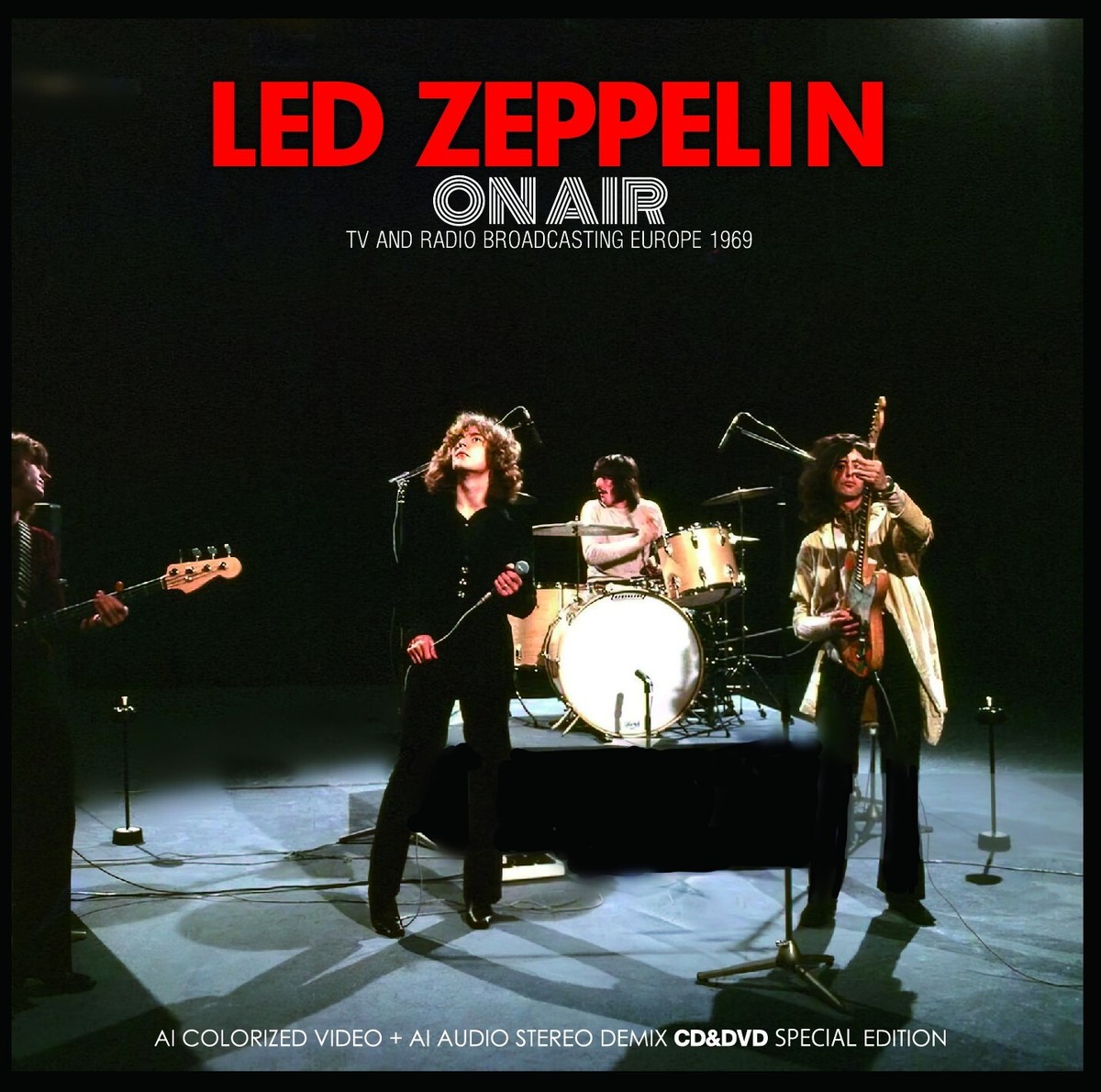 LED ZEPPELIN / ON AIR : TV AND RADIO BROADCASTING EUROPE 1969