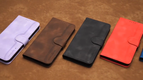 Housse Etui Portefeuille Cuir pour iPhone 16 15 14 13 12 11 Pro Max Magnétique Flip - Vidéo 1 sur 1