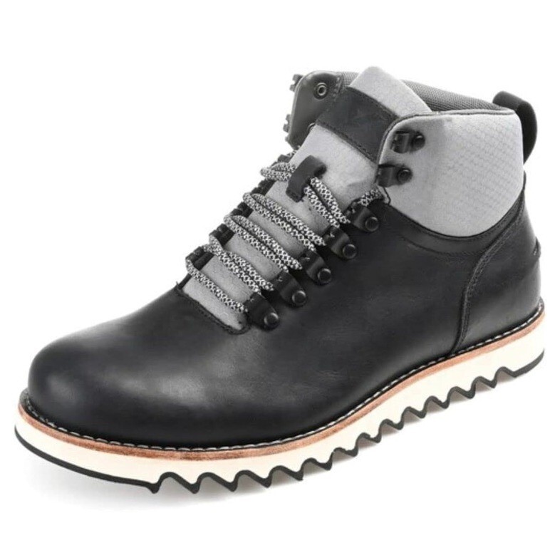 S Lace Up Crash Genuine Leather Chukka Boots Black Size 9.5 
