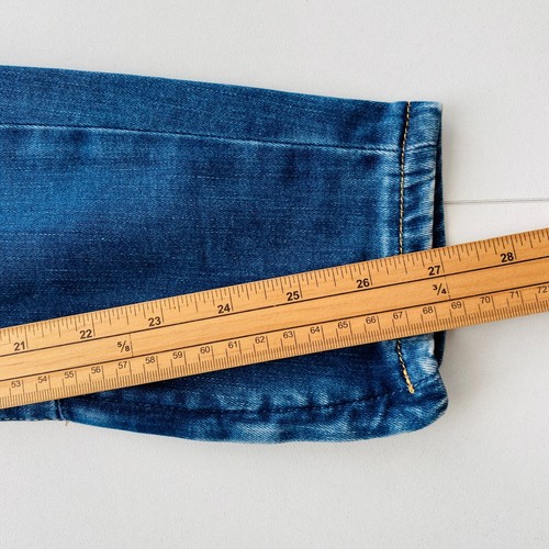 Pepe Jeans Mujer Azul Cintura Alta Pitillo Vaqueros Cortos W26 L28 - Imagen 11 de 13