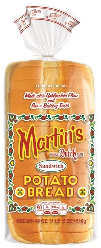 Martin's Famous Pastry Potato Bread, 3-Pack 18 oz. Loaves
