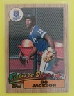 1987 TOPPS FUTURE STARS BO JACKSON MLB BASEBALL ROOKIE RC CARD #170 K.C. ROYALS