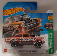 Hot Wheels `55 Chevy Bel Air Gasser 63/250 Hw Reverse Rake 2/5 HTB90