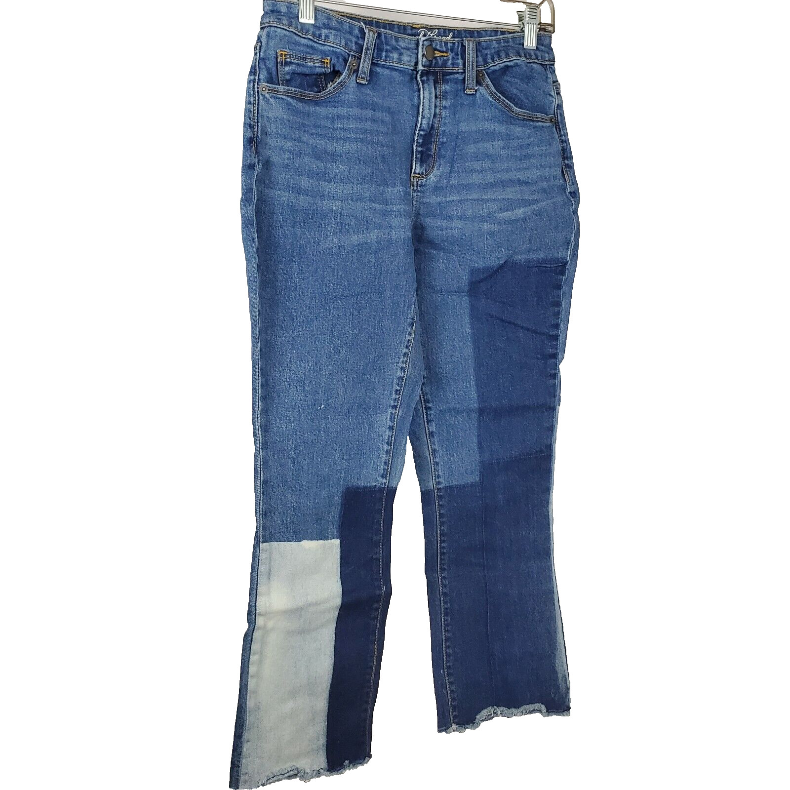 Women's UNIVERSAL THREAD Jeans Patchwork Straight… - image 2
