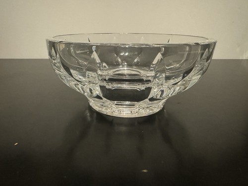 Nambè Hand Cut Crystal Glass Bowl from Czech Republic - Picture 2 of 5