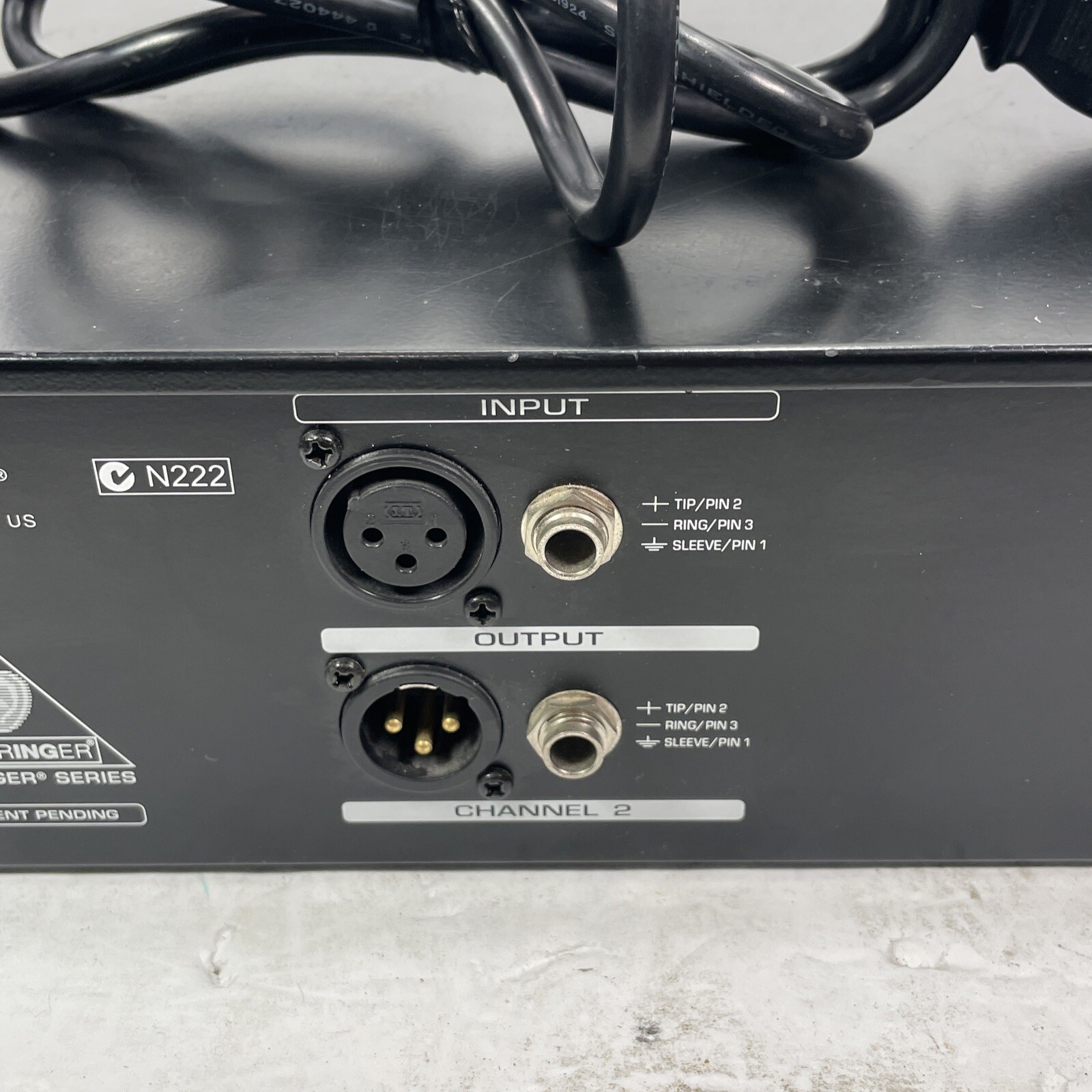 Behringer T1953 Tube Ultragain PreAmp Vintager Series *UNTESTED ASIS