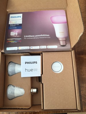 philips hue starter kit google mini