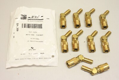 10x D-M-E SK 309 9mm Schnellkupplung Schnellverschlusskupplung jiffy Tite OVP