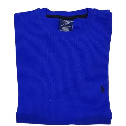 Nuevo Top Polo Para Hombres Ralph Lauren Crew Waffle Térmico Pequeño Mediano Grande XL 2XL